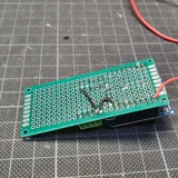 Dank der Mithilfe eines Kollegen, konnte ich eine Relais basierte Schaltung löten.