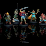 Hero Quest Minis und Möbel